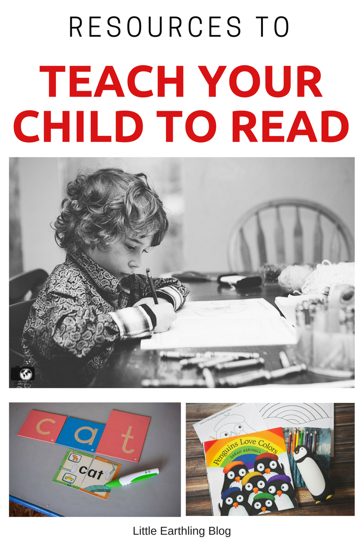 A list of amazing resources to teach your child to read.